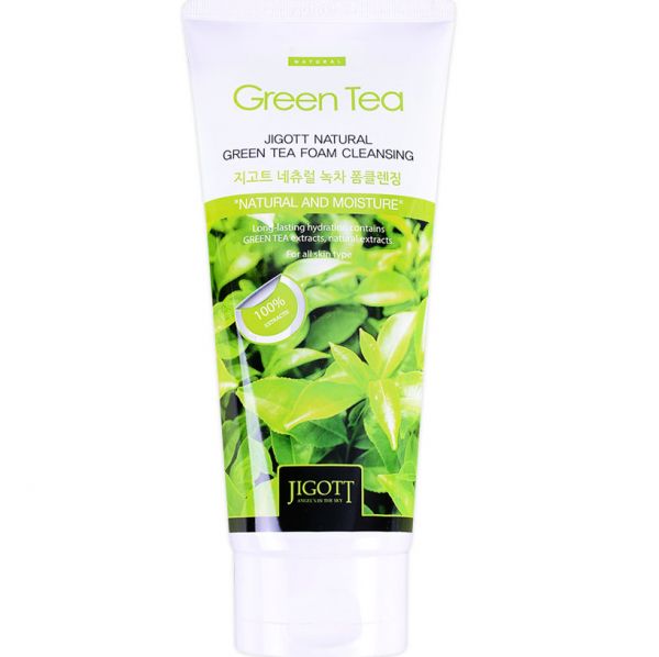 GREEN TEA Natural GREEN TEA Foam Cleansing Jigott 180 ml